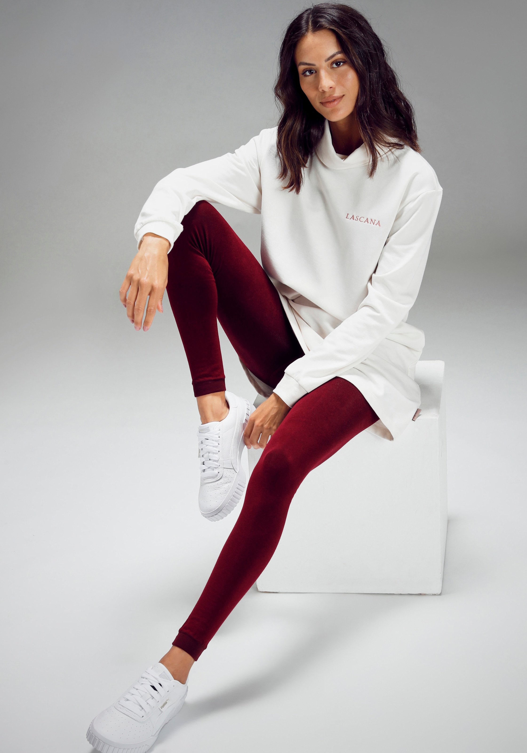 Lavana Thermoleggings, (2er-Pack), innen leicht angeraut