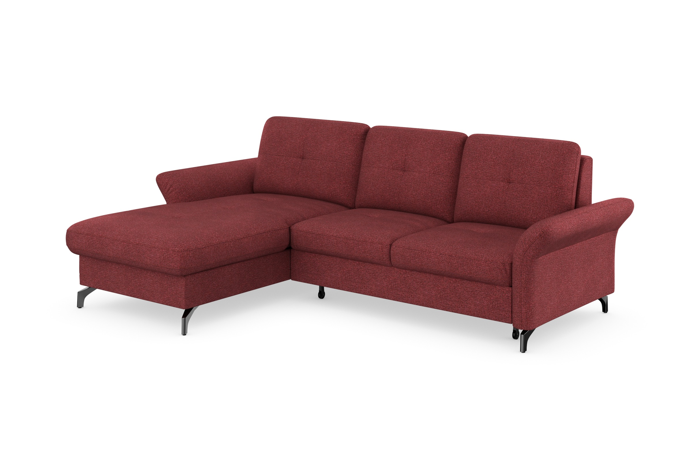 Places of Style Ecksofa »Calando L-Form«, wahlweise mit Bettfunktion, Bettk günstig online kaufen