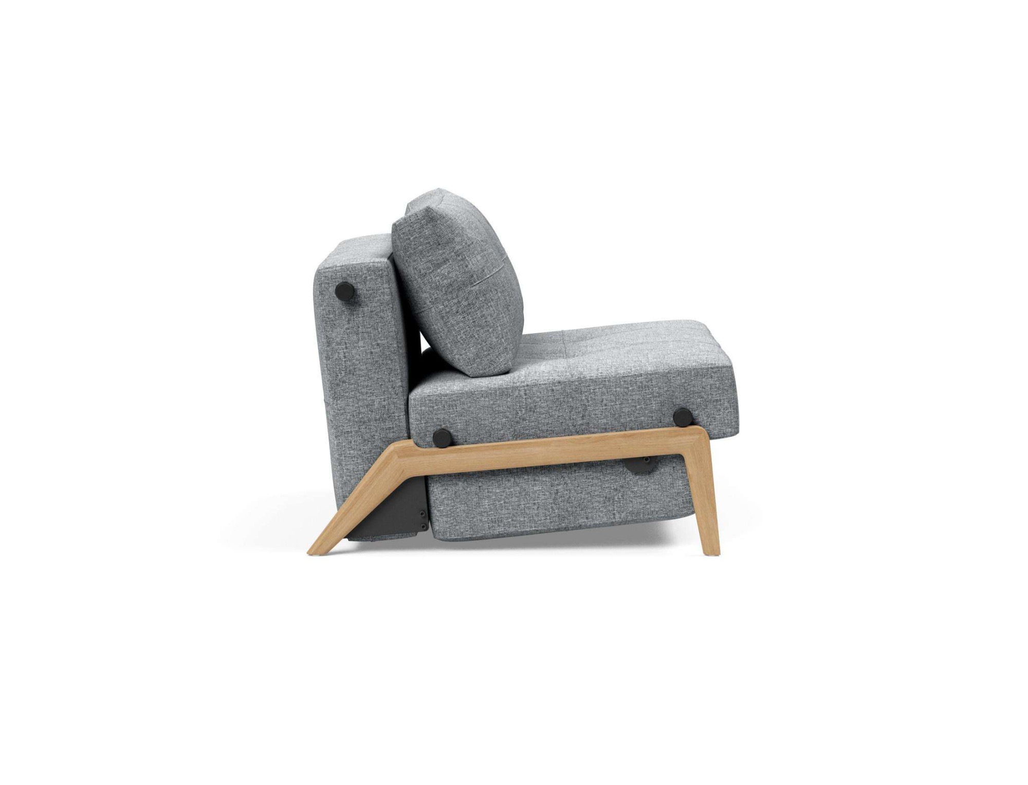 INNOVATION LIVING ™ Sessel »CUBED Schlafsessel«, Frontauszug, sehr platzsparend, abgewinkelt Sitzen - waagerecht Liegen