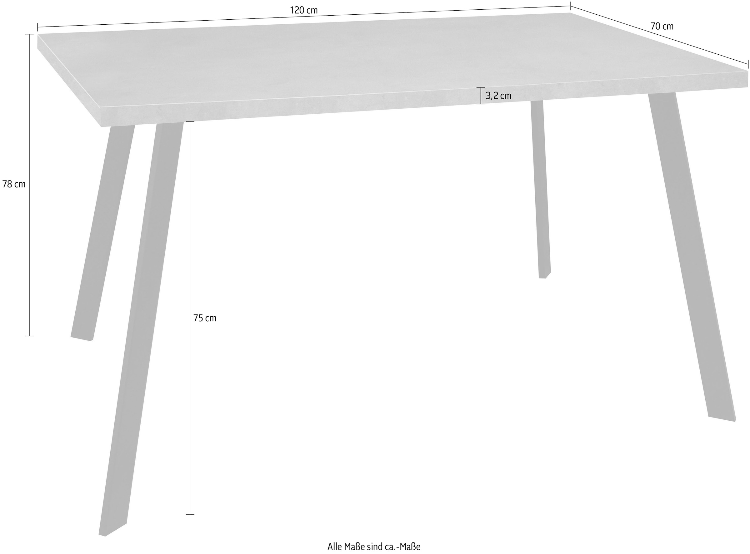 Mäusbacher Schreibtisch »Big System Office«, Breite 120 cm