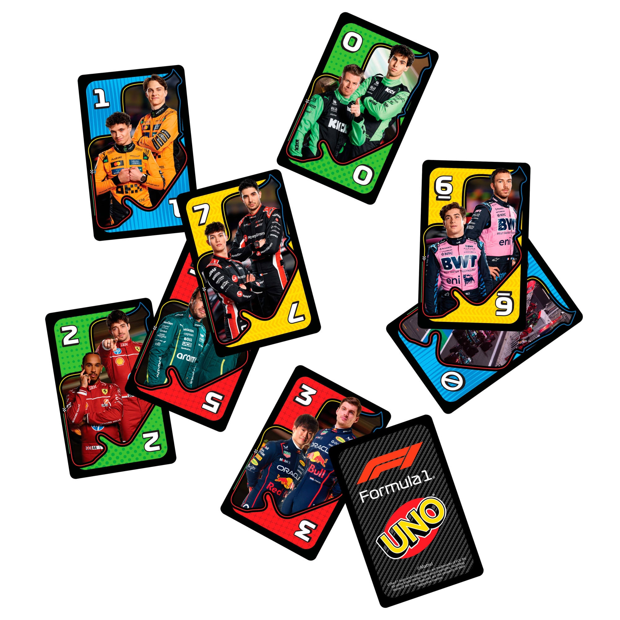 Mattel games Spiel »UNO Formel 1«