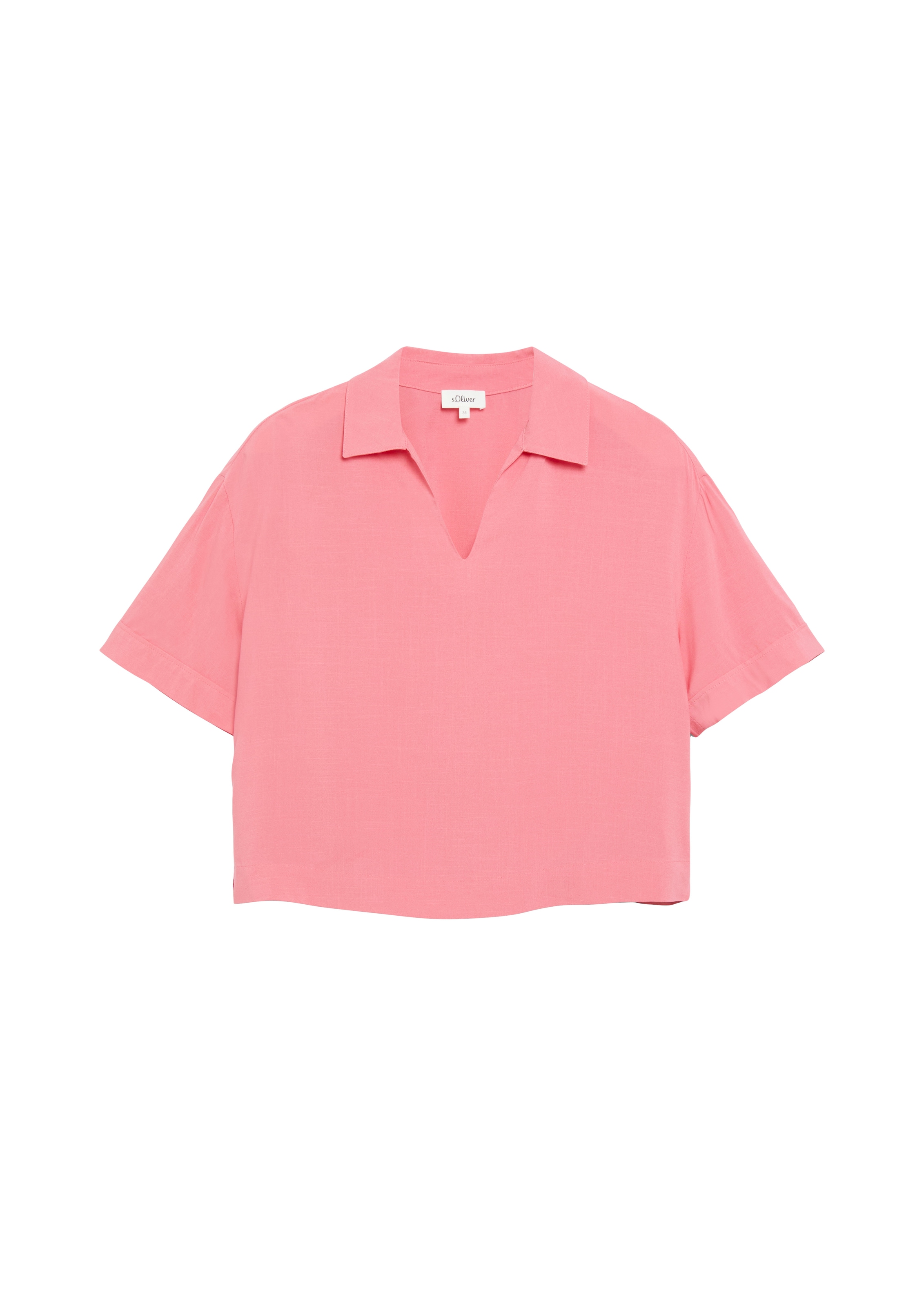 s.Oliver Druckbluse Sommerbluse mit Allover-Print