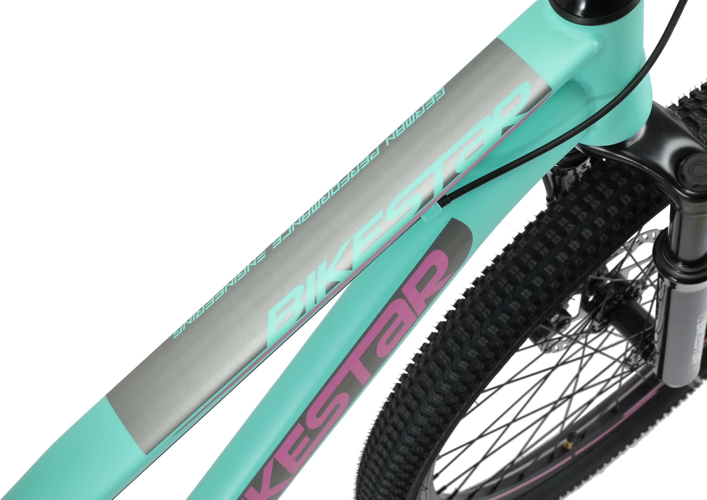 Bikestar Jugendfahrrad, 21 Gang, Shimano, RD-TY21 Schaltwerk, Kettenschaltung