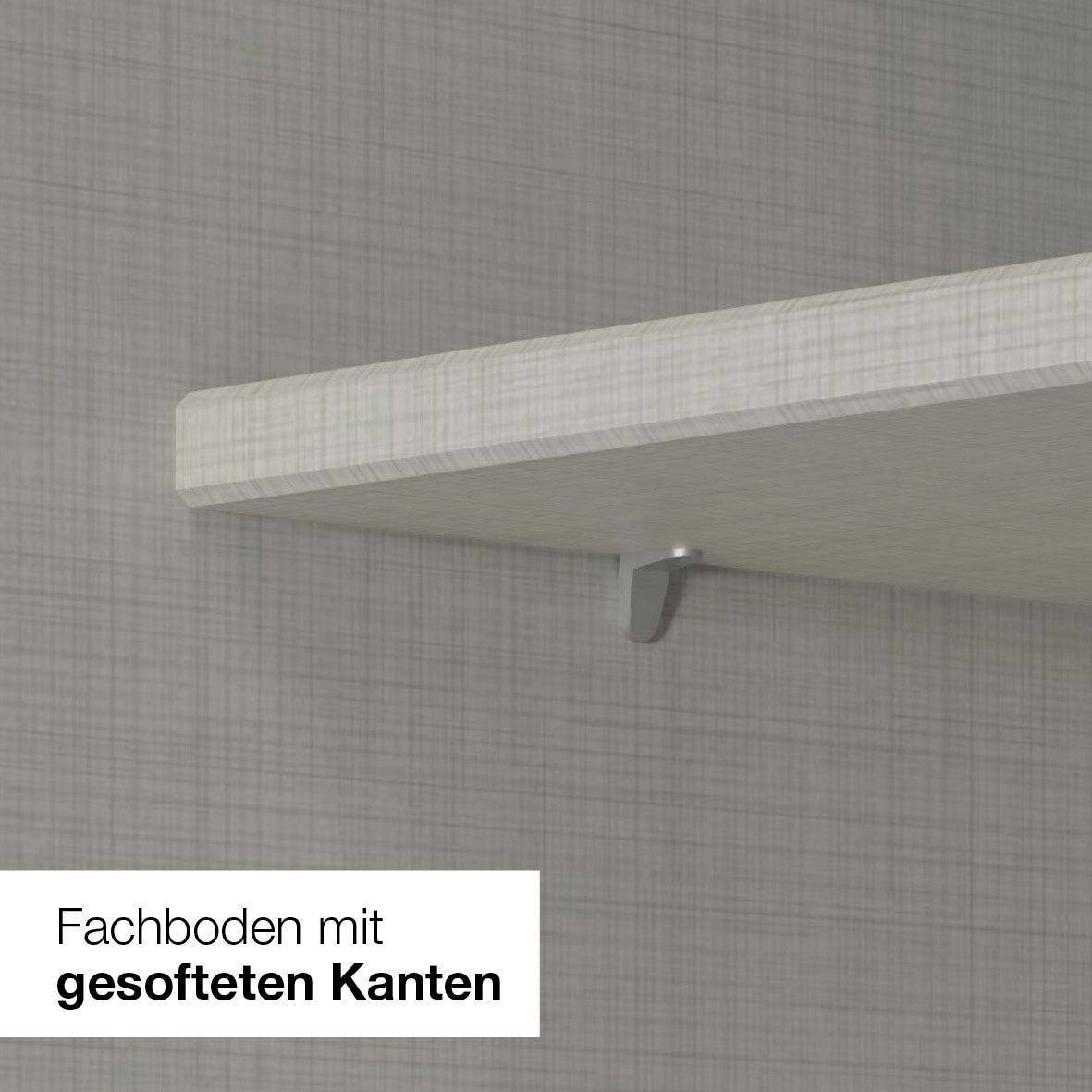 Wimex Schwebetürenschrank »Katar, Kleiderschrank erhältlich in den Breiten 225cm und 270cm« inkl. Spiegel, Akzente in Gold