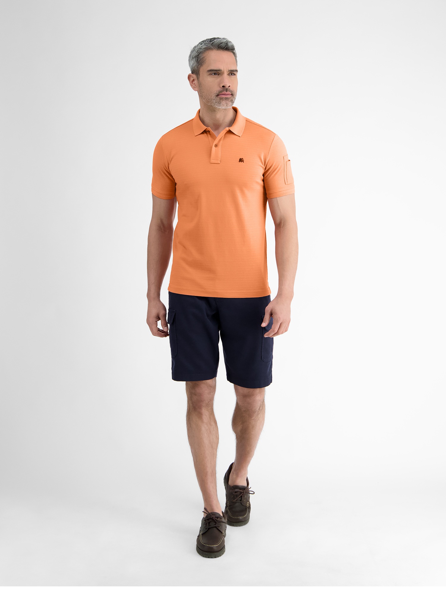 LERROS Poloshirt »Herren Poloshirt, tonal gestreift«