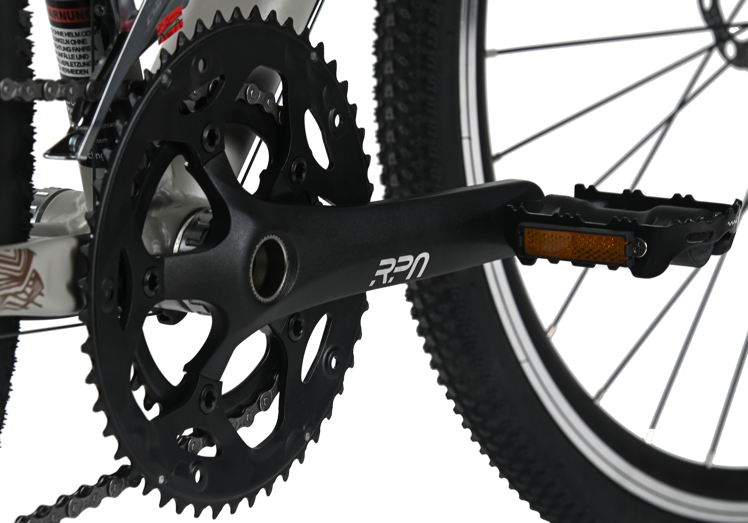 WYLD Gravelbike »WYLD Gravelbike 28'' Turin Grau 16 Gänge RH 56 cm« 16 Gang Kettenschaltung