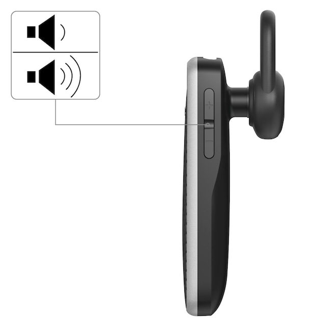 Hama Wireless-Headset »Mono-Bluetooth®Headset MyVoice700 Multipoint Sprachsteuerung  Schwarz« auf Raten kaufen