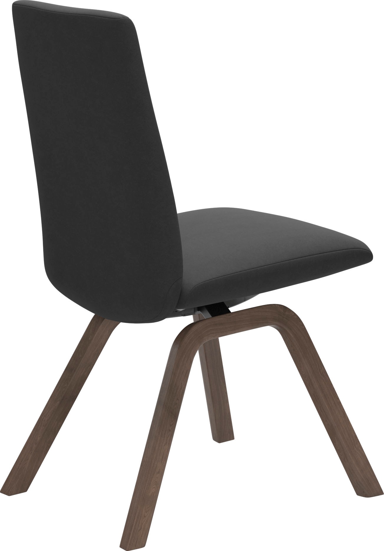 Stressless® Polsterstuhl »Laurel«, Microfaser DINAMICA, Low Back, Größe M, mit schräggestellten Beinen in Walnuss
