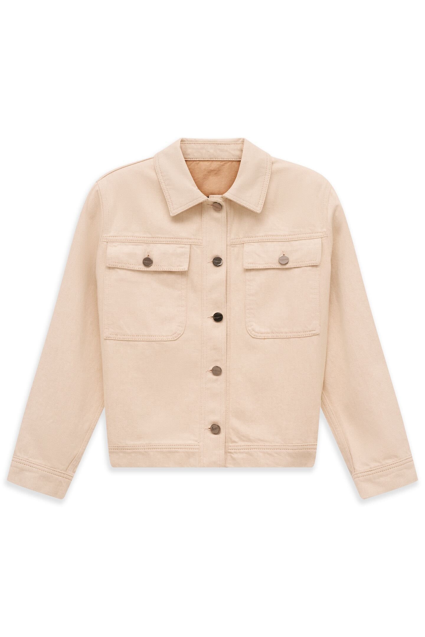 bugatti Jeansjacke »Loose Fit« aus Baumwolle mit Hemdkragen