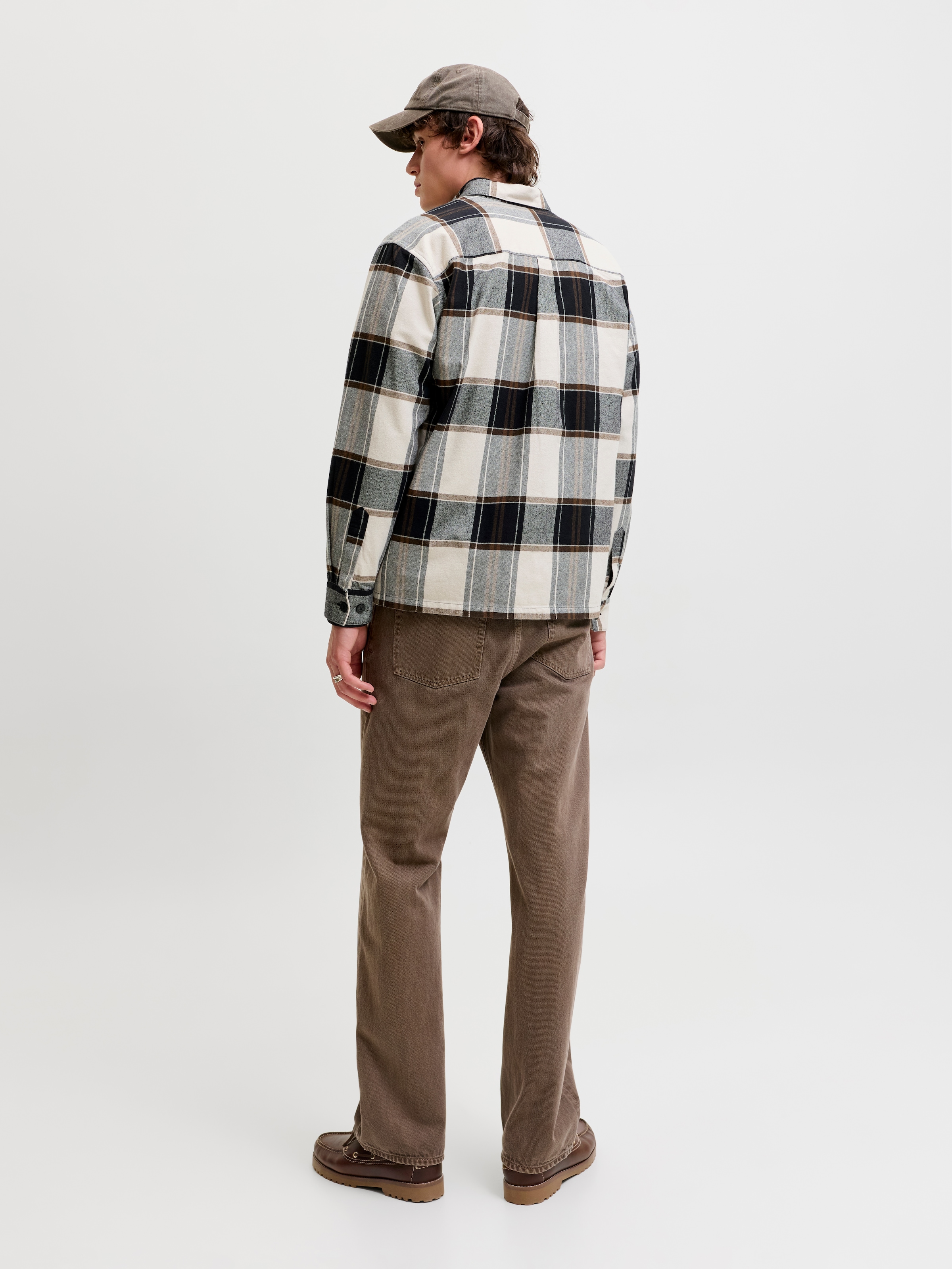 Jack & Jones Langarmhemd »JJEJACKSON OVERSHIRT LS SN« Baumwolle, relaxed fit