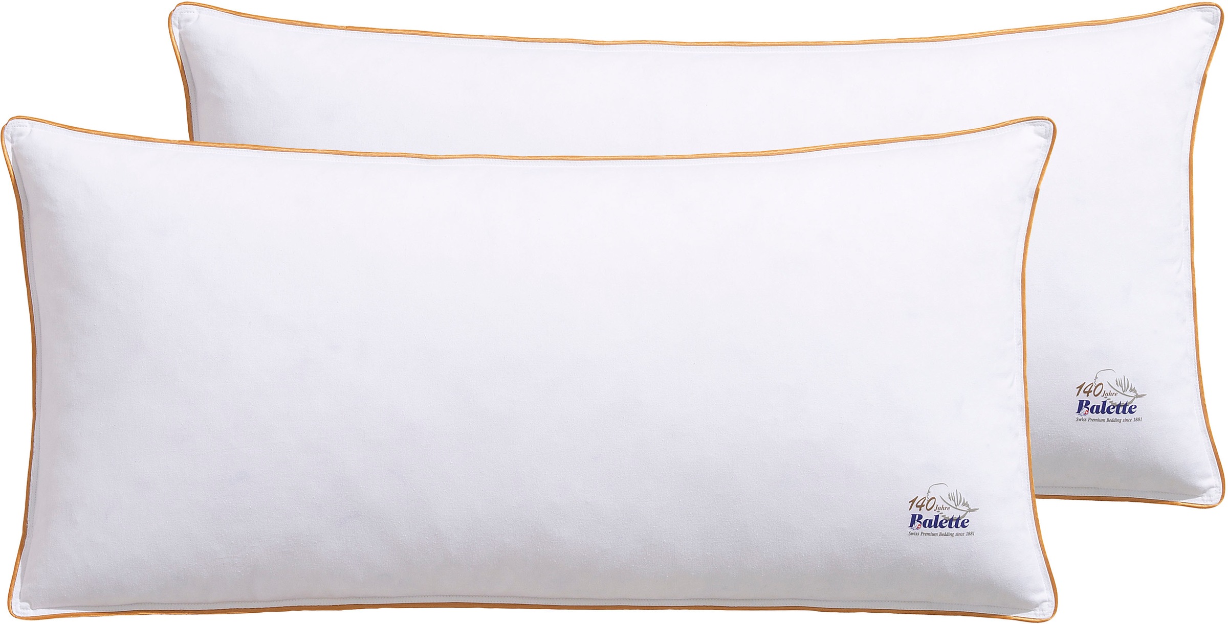 Balette Federkopfkissen »140 Jahre Balette - Kopfkissen«, (2 St.), Kissen-S günstig online kaufen