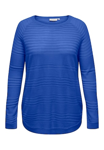 Rundhalspullover »CARNEWAIRPLAIN LS PULLOVER KNT«