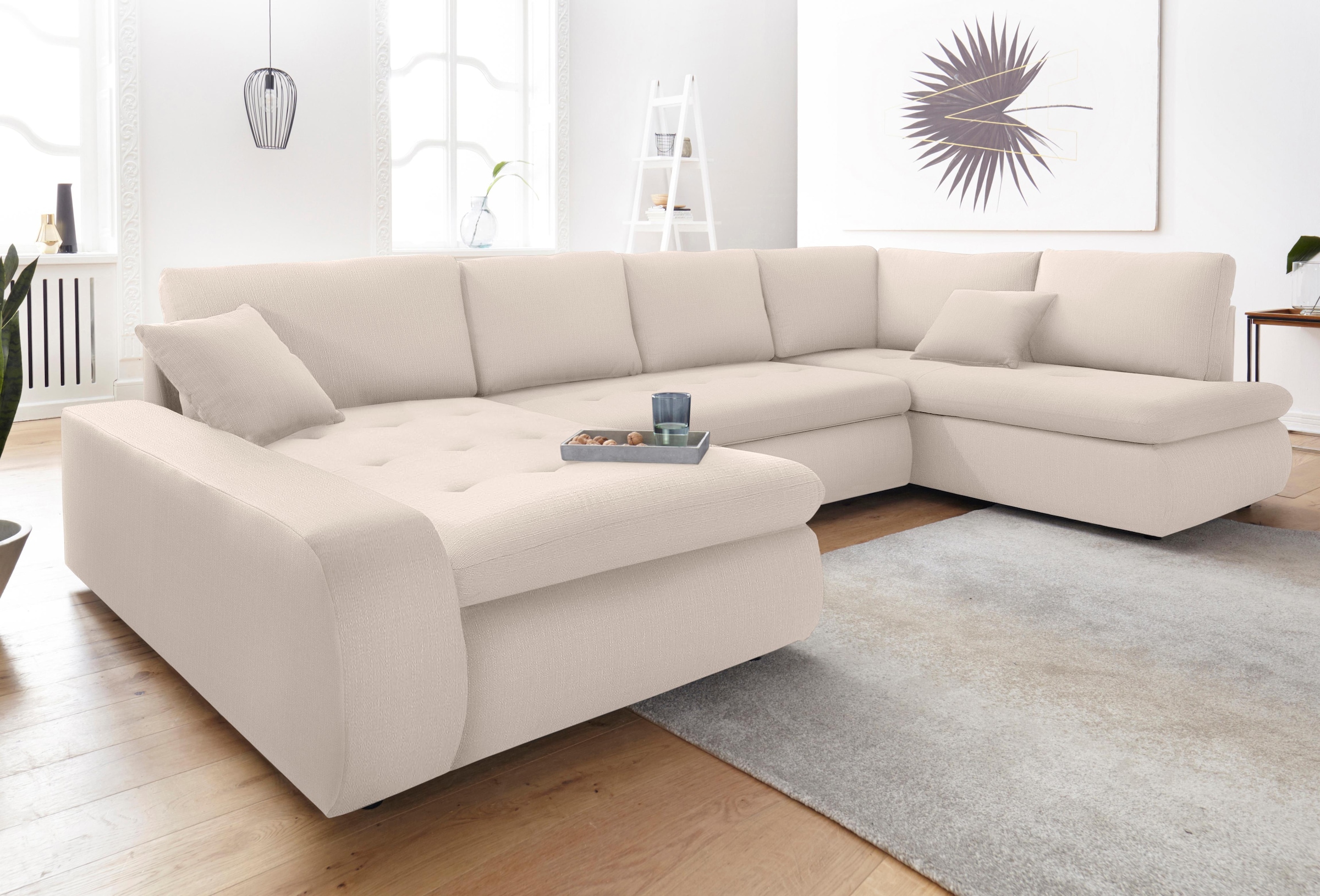 TRENDMANUFAKTUR Wohnlandschaft "Indie II, tolle Detailverarbeitung, bequem günstig online kaufen
