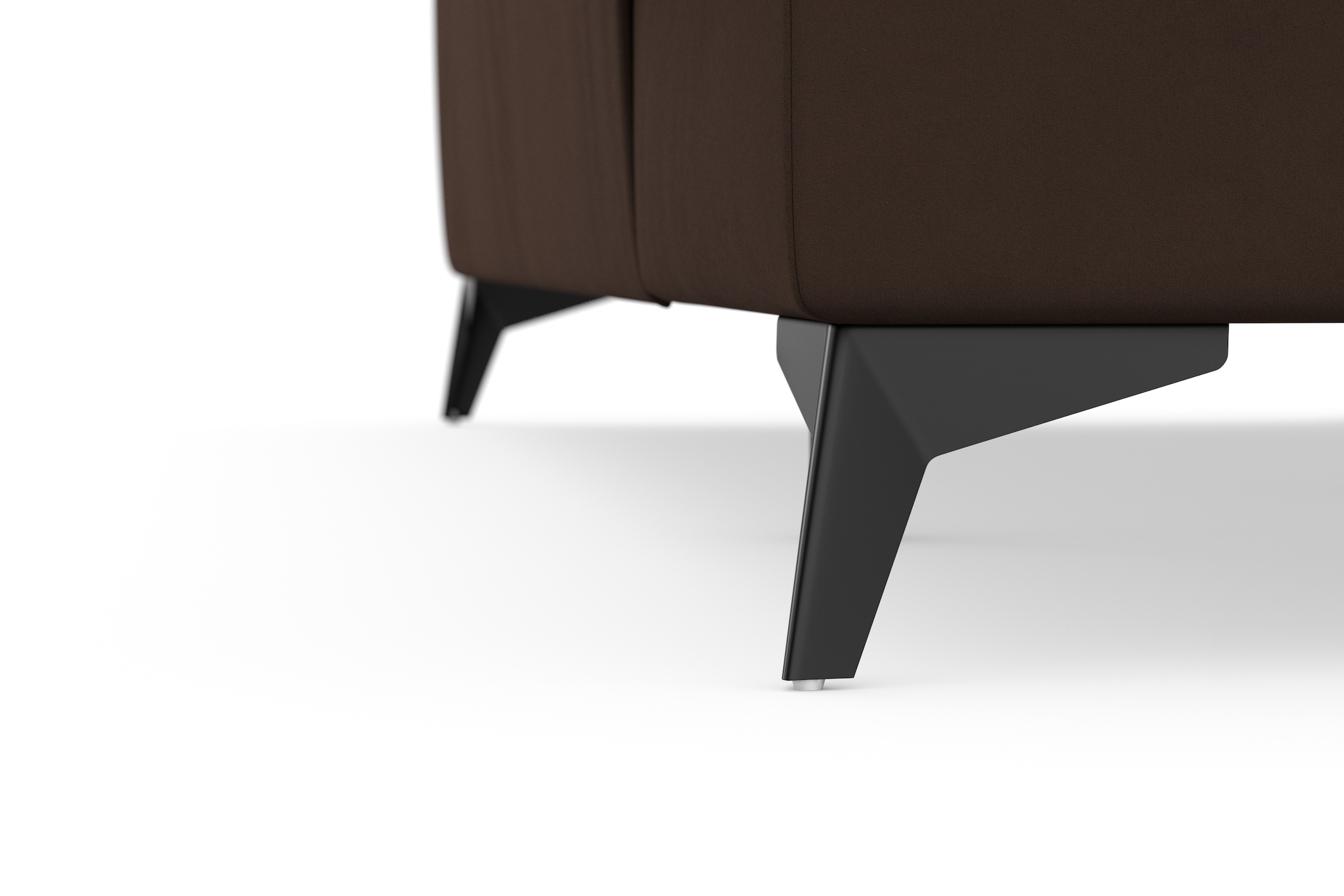 sit&more Wohnlandschaft »Sinatra U-Form«, optional mit Kopfteilverstellung und Armteilfunktion, Metallfüße