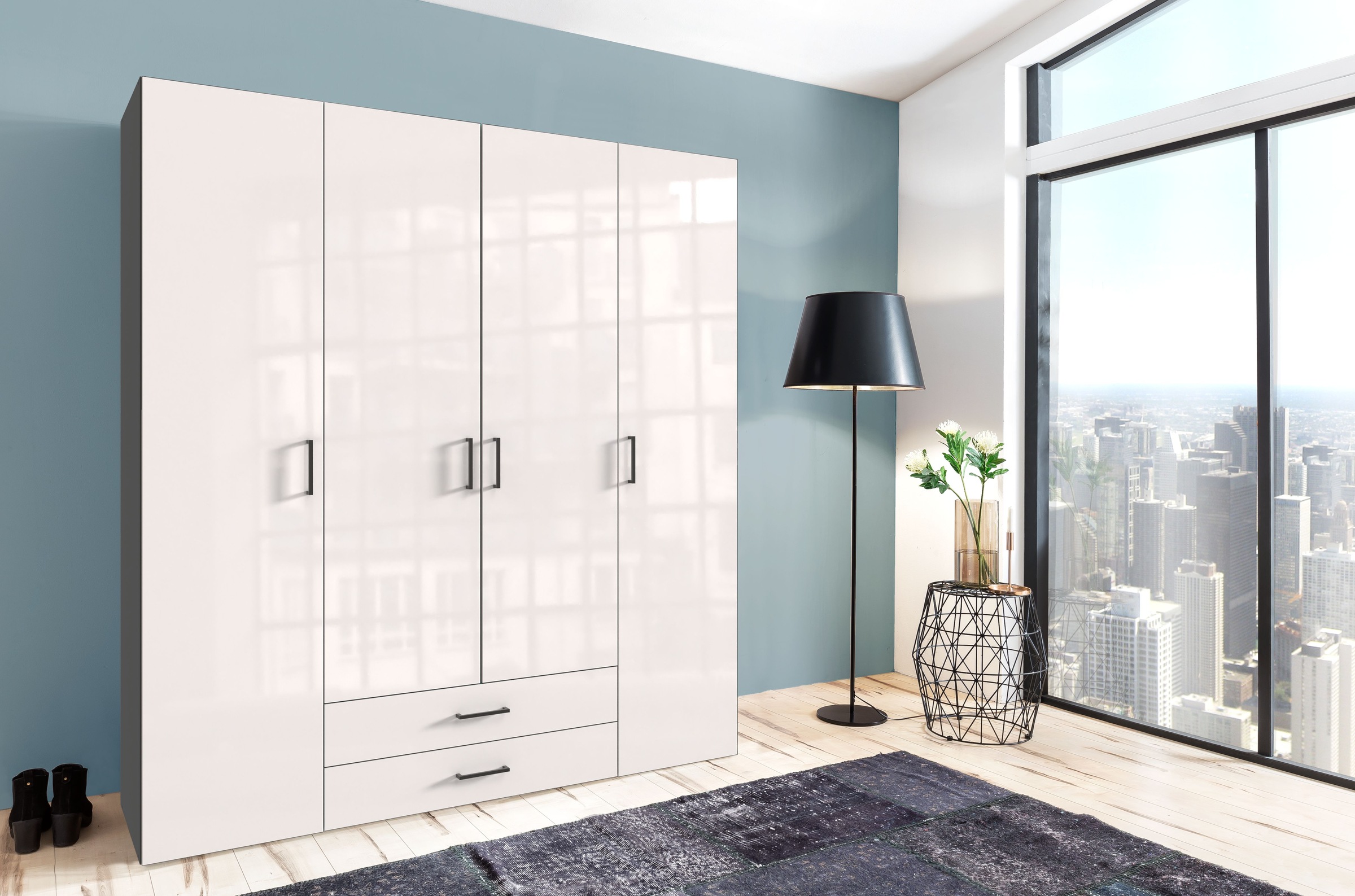 Wimex Drehtürenschrank »Mugano, 135 oder 180cm breit, 208 oder 236cm hoch, günstig online kaufen