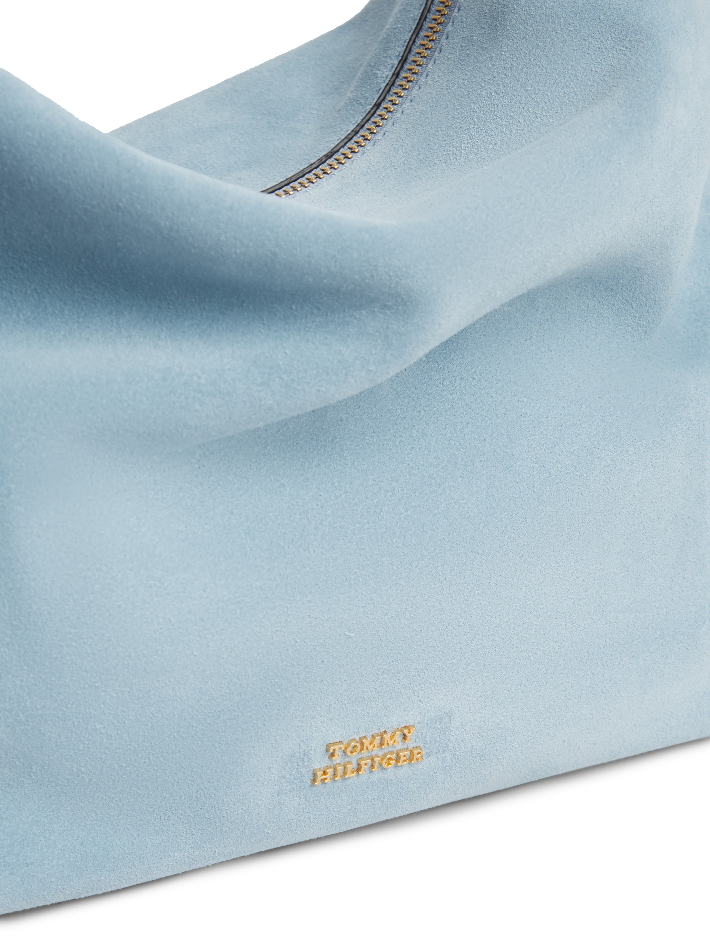 Tommy Hilfiger Schultertasche »TH STATEMENT LEATHER BAG SUEDE« Damen Tragetasche, Handtasche mit modischen Quasten