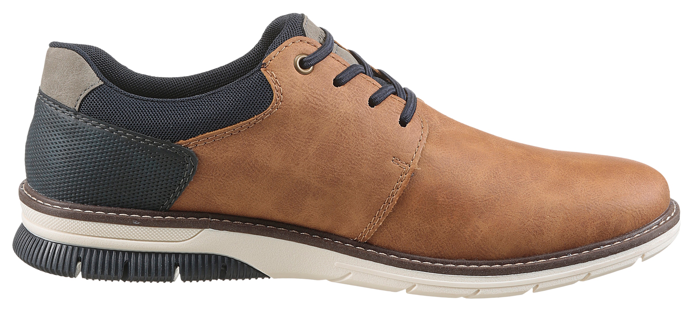Rieker Slip-On Sneaker, Schlupfschuh, Halbschuh, Sneaker mit Gummizug für leichten Einstieg