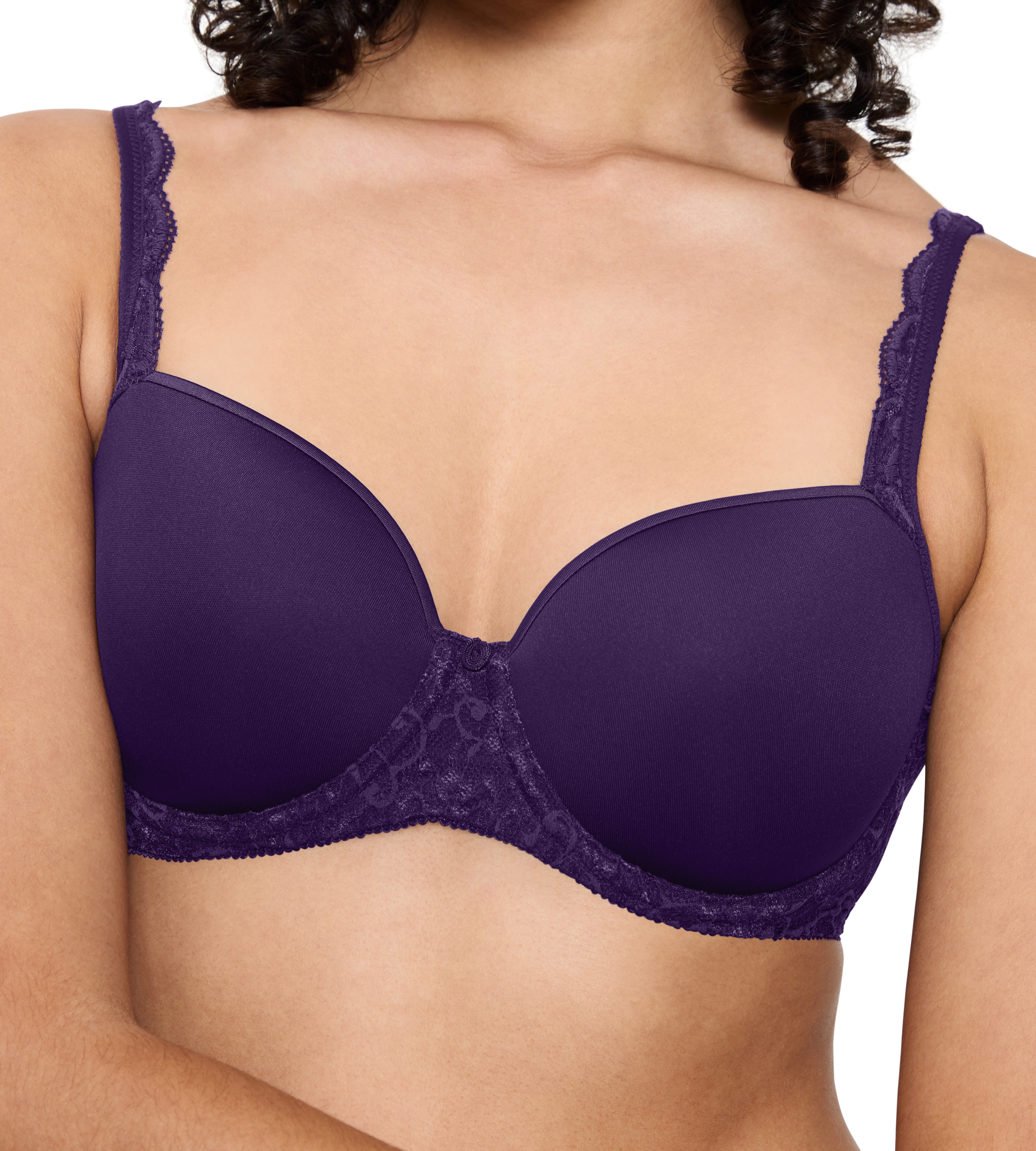Triumph T-Shirt-BH »Amourette«, Stretch-Spitze, glatte Cups, atmungsaktiv, leicht, feminin