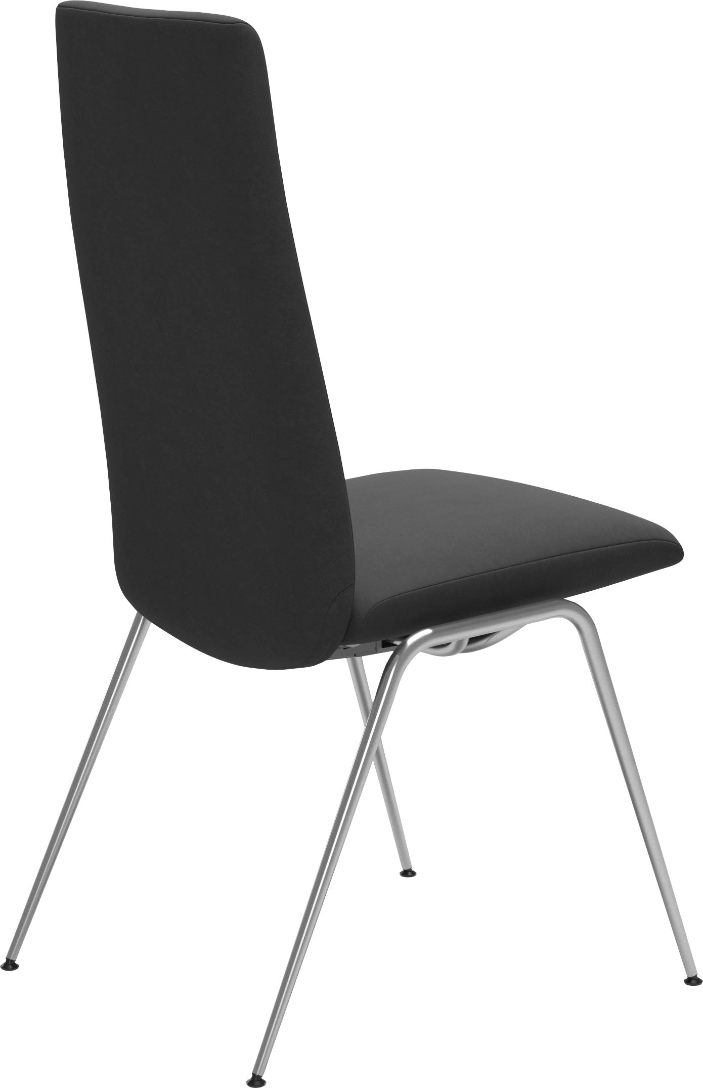 Stressless® Polsterstuhl »Laurel«, Microfaser DINAMICA, High Back, Größe M, mit Beinen aus Stahl in Chrom glänzend