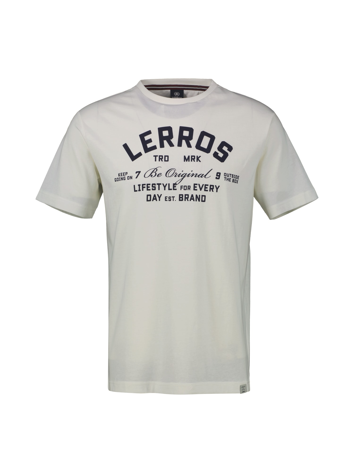 LERROS T-Shirt »LERROS T-Shirt mit Print in Übergrößen«