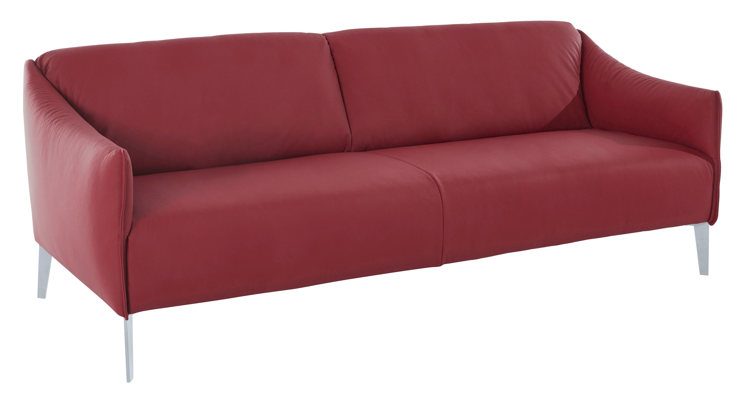 W.SCHILLIG 2,5-Sitzer »sally«, mit Metall-Winkelfüßen in Silber matt, Breite 194 cm