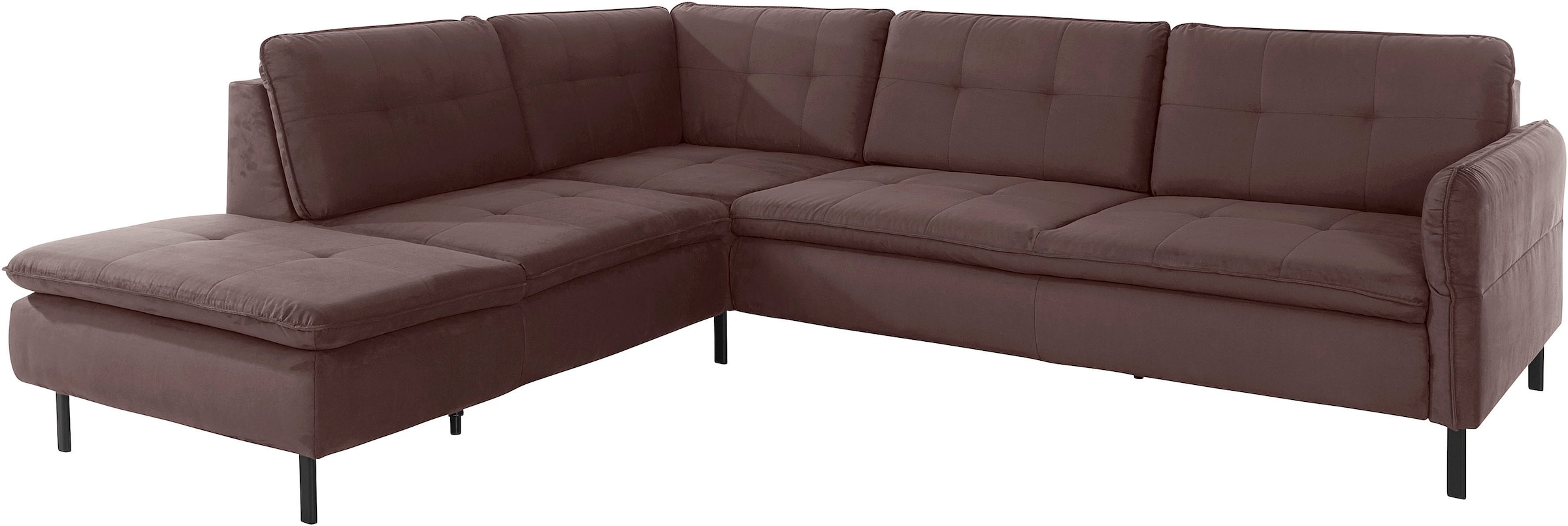 INOSIGN Ecksofa »Birkholm L-Form«, Armlehnverstellung, auch in Easy Clean Bezug - mit Wasser zu reinigen