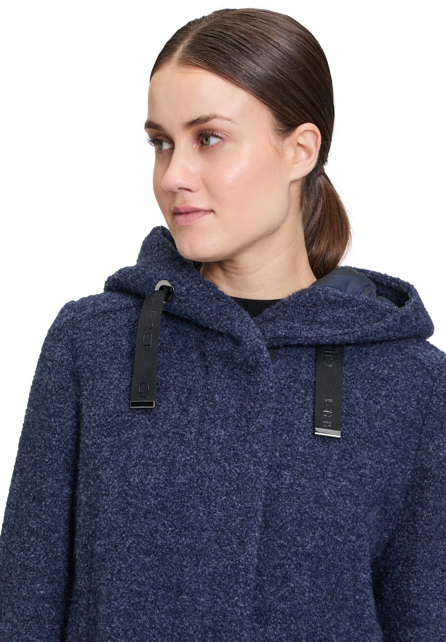 Gil Bret Wolljacke mit Kapuze mit Kapuze