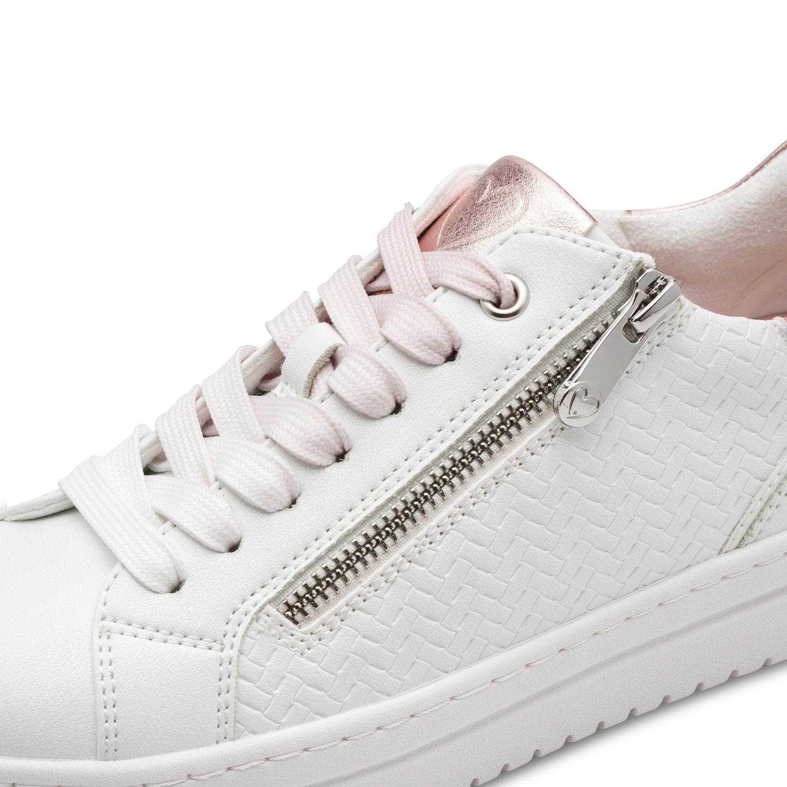 MARCO TOZZI Plateausneaker  , Freizeitschuh, Halbschuh, Schnürschuh in veganer Verarbeitung