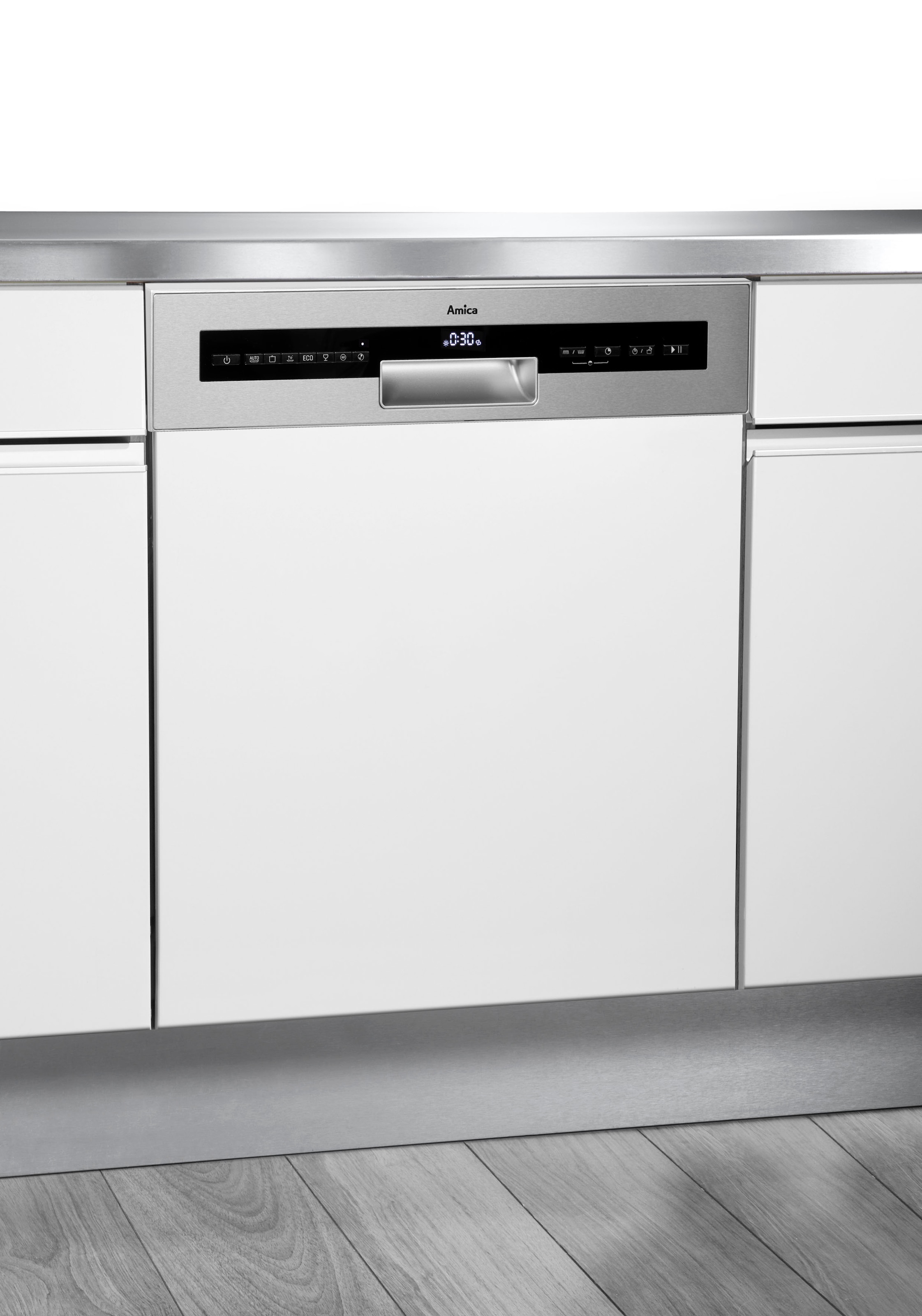 Amica teilintegrierbarer Geschirrspüler »EGSP 566 100 E«, 14 Maßgedecke