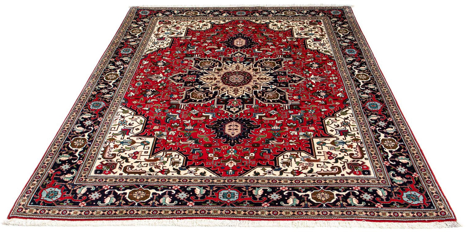 morgenland Wollteppich »Täbriz - 50 Raj Medaillon 204 x 152 cm«, rechteckig günstig online kaufen