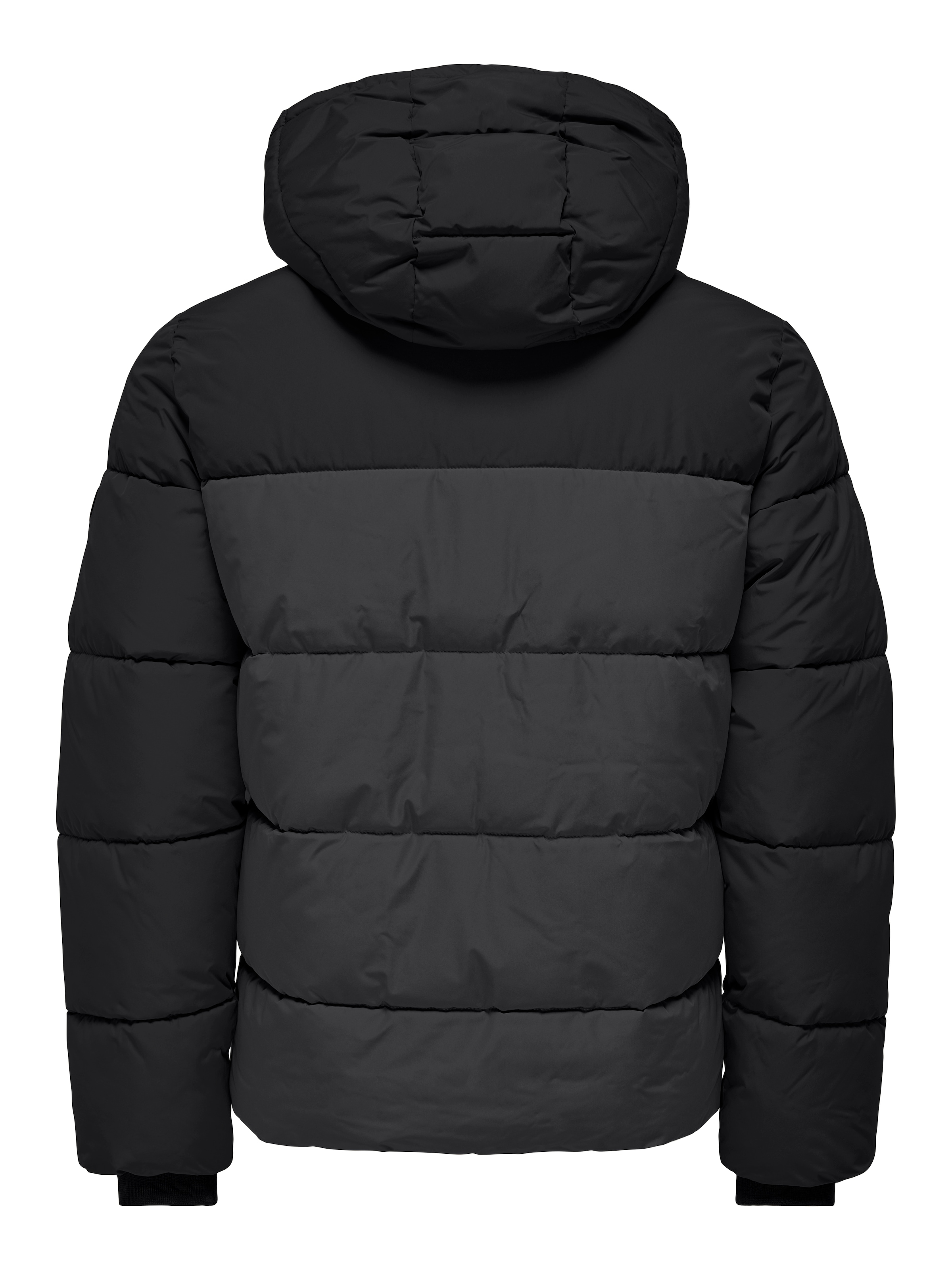 ONLY & SONS Steppjacke »ONSMARLON LIFE HOOD PUFFER JACKET OTW VD« mit Kapuze