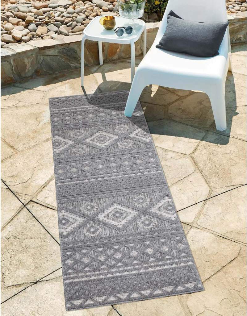 Carpet City Teppich »In-& Outdoorteppich Santorini 435, 3D-Effekt, Boho-Loo günstig online kaufen