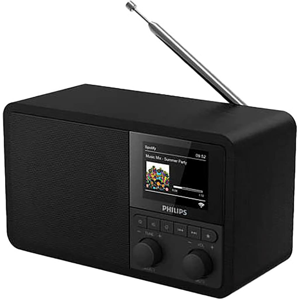 Philips Internet-Radio »TAPR802/12«, (Bluetooth UKW mit RDS-Digitalradio (DAB+) 3 W)