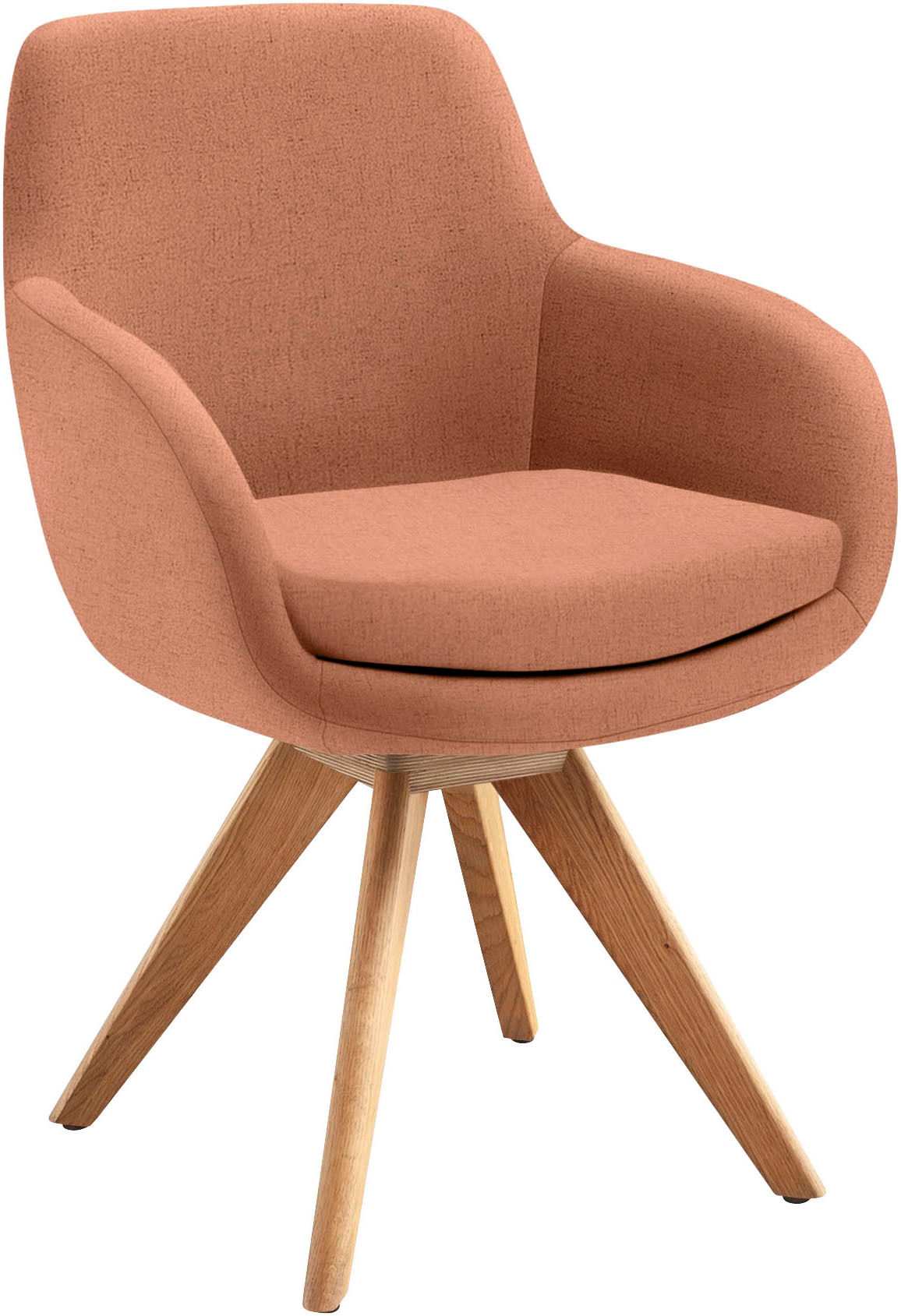 Musterring Esszimmerstuhl »Tavia« (Set;Modern) 2 Stk.Stativgestell Eiche Bi günstig online kaufen