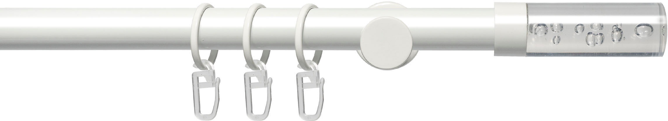 Liedeco Gardinenstange »Fertigstilgarnitur 20 mm Power Zylinder Acryl« Ø 20 günstig online kaufen