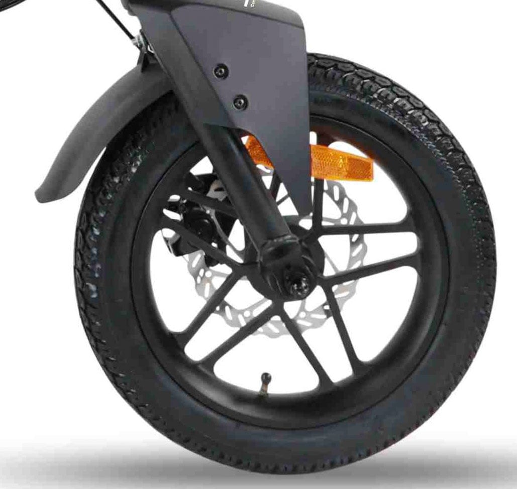 LLobe »City E-Bike 14" Compact« 9 Gang Shimano Tourney Schaltwerk Kettenschaltung Heckmotor 250 W