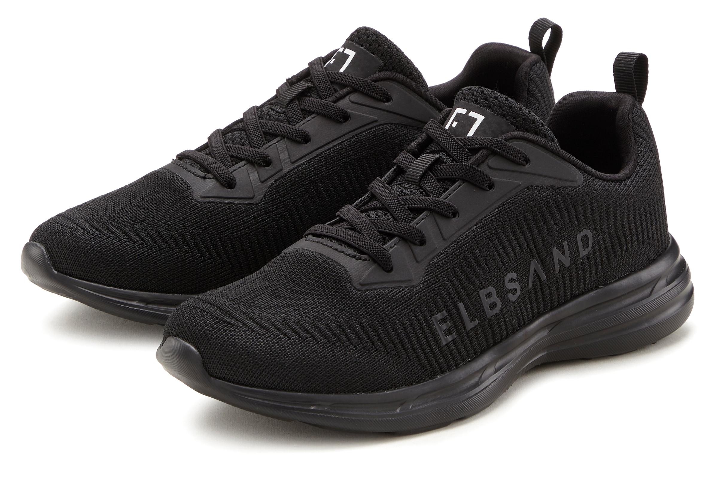 Elbsand Sneaker »Slip-In Sneaker, Freizeitschuh, Halbschuh«, mit elastischen Bändern für schnelles Reinschlüpfen, Unisex VEGAN