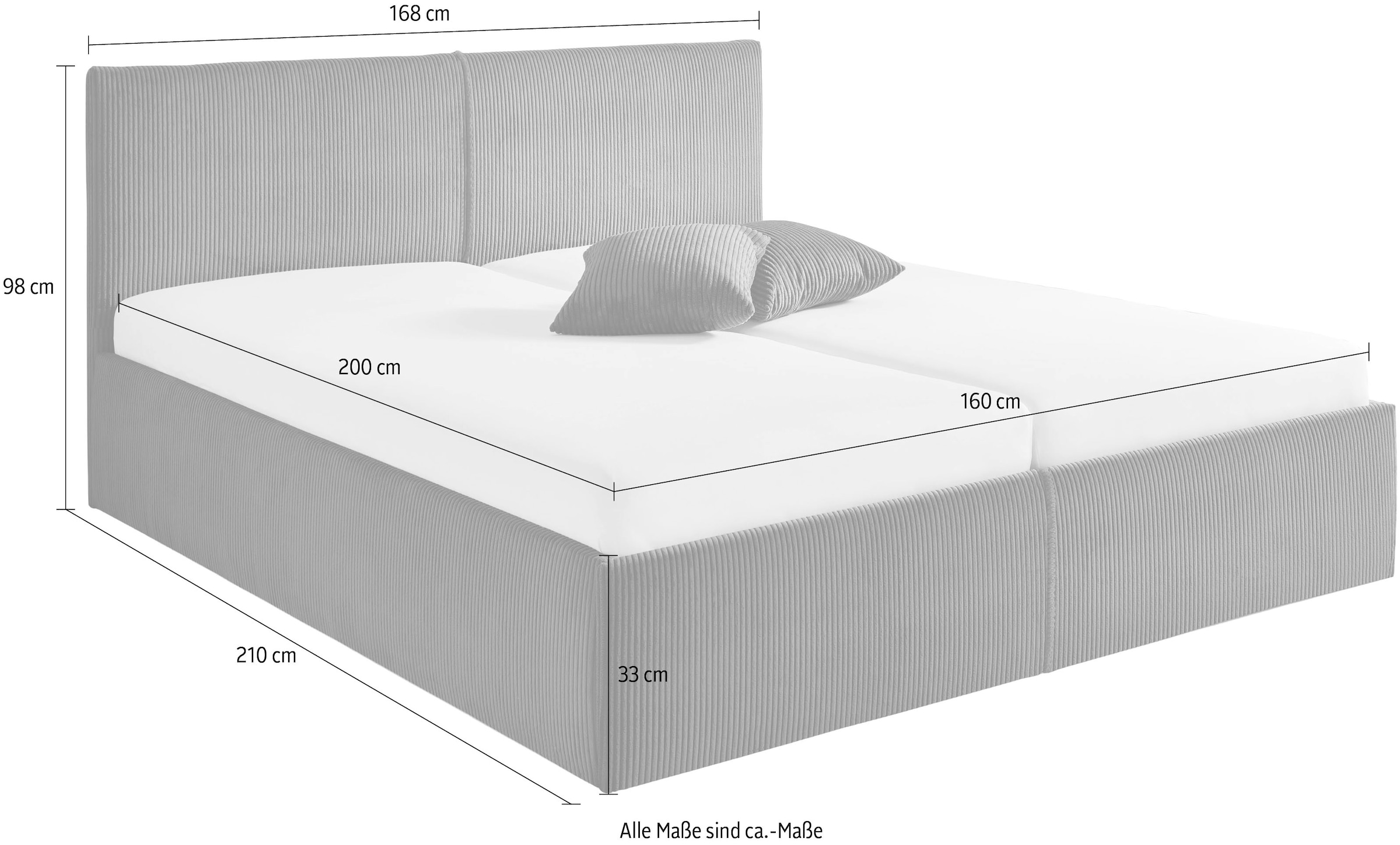 Westfalia Schlafkomfort Polsterbett