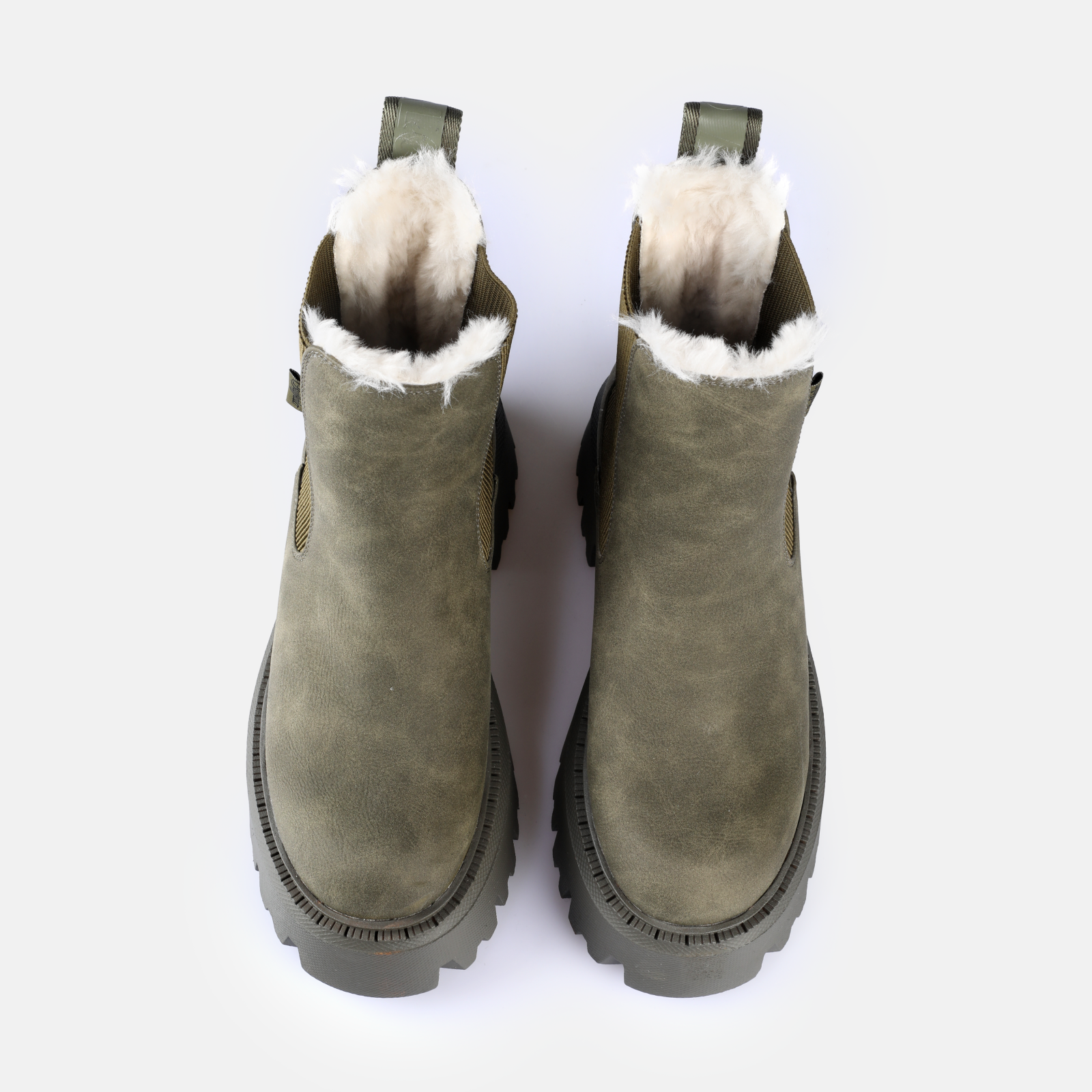 Buffalo Chelseaboots »ASPEN«  Stiefelette, Plateauboots mit Profilsohle und Warmfutter