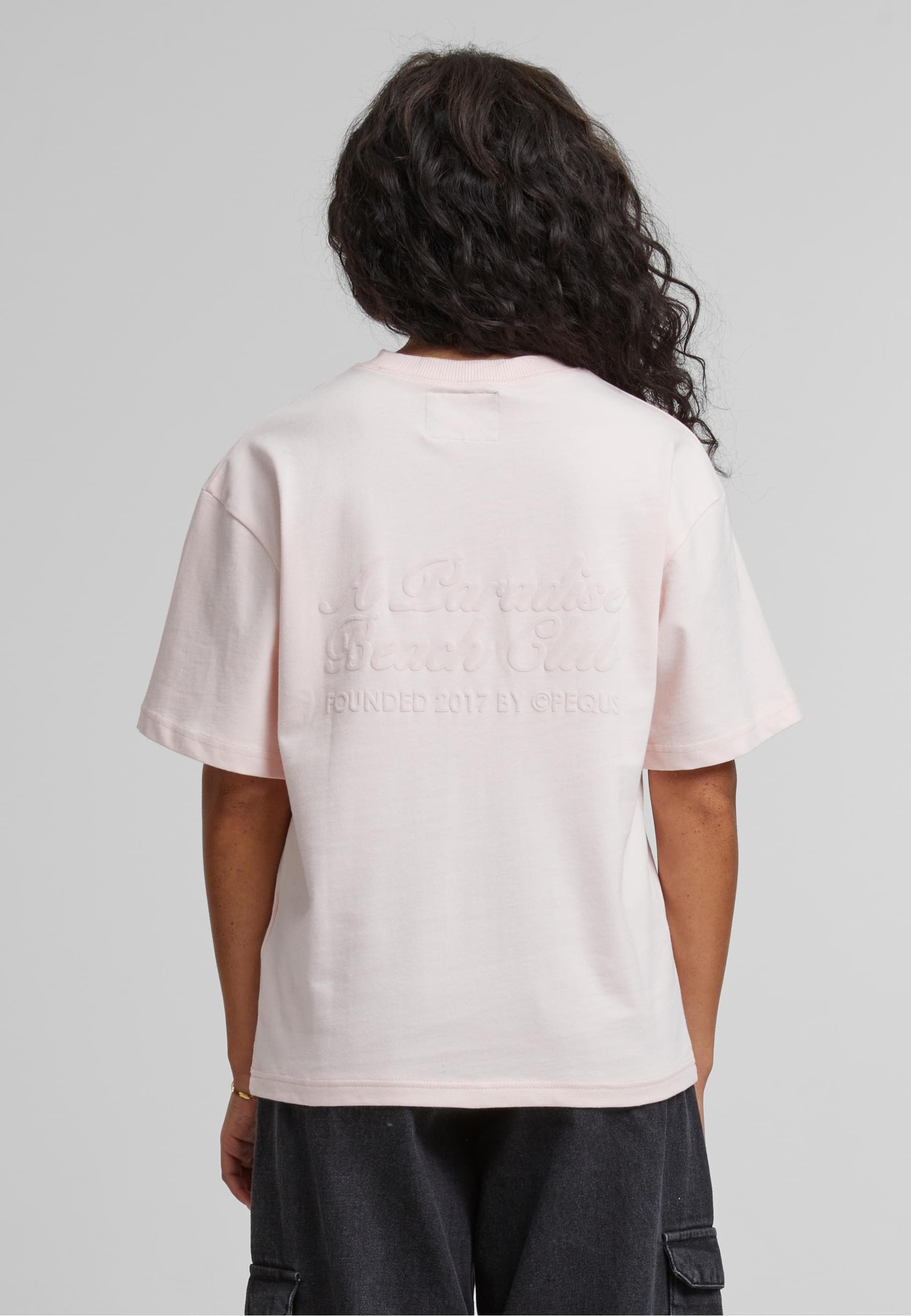 PEQUS Kurzarmhemd »PEQUS PEQUS A Paradise Beach Club Back Logo Shirt«