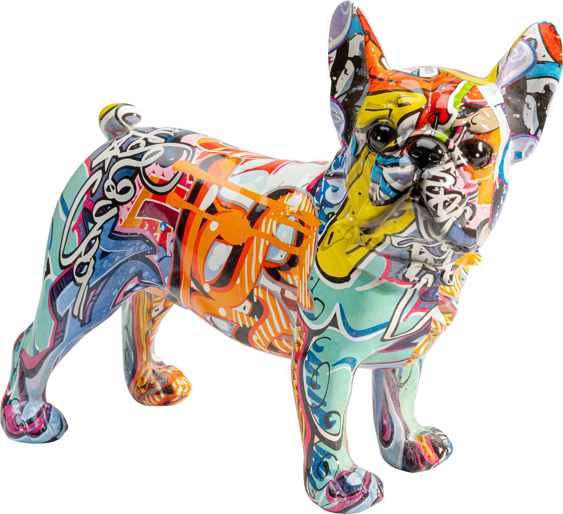 Kare Design Dekofigur »Deko Figur Graffiti Dog« günstig online kaufen