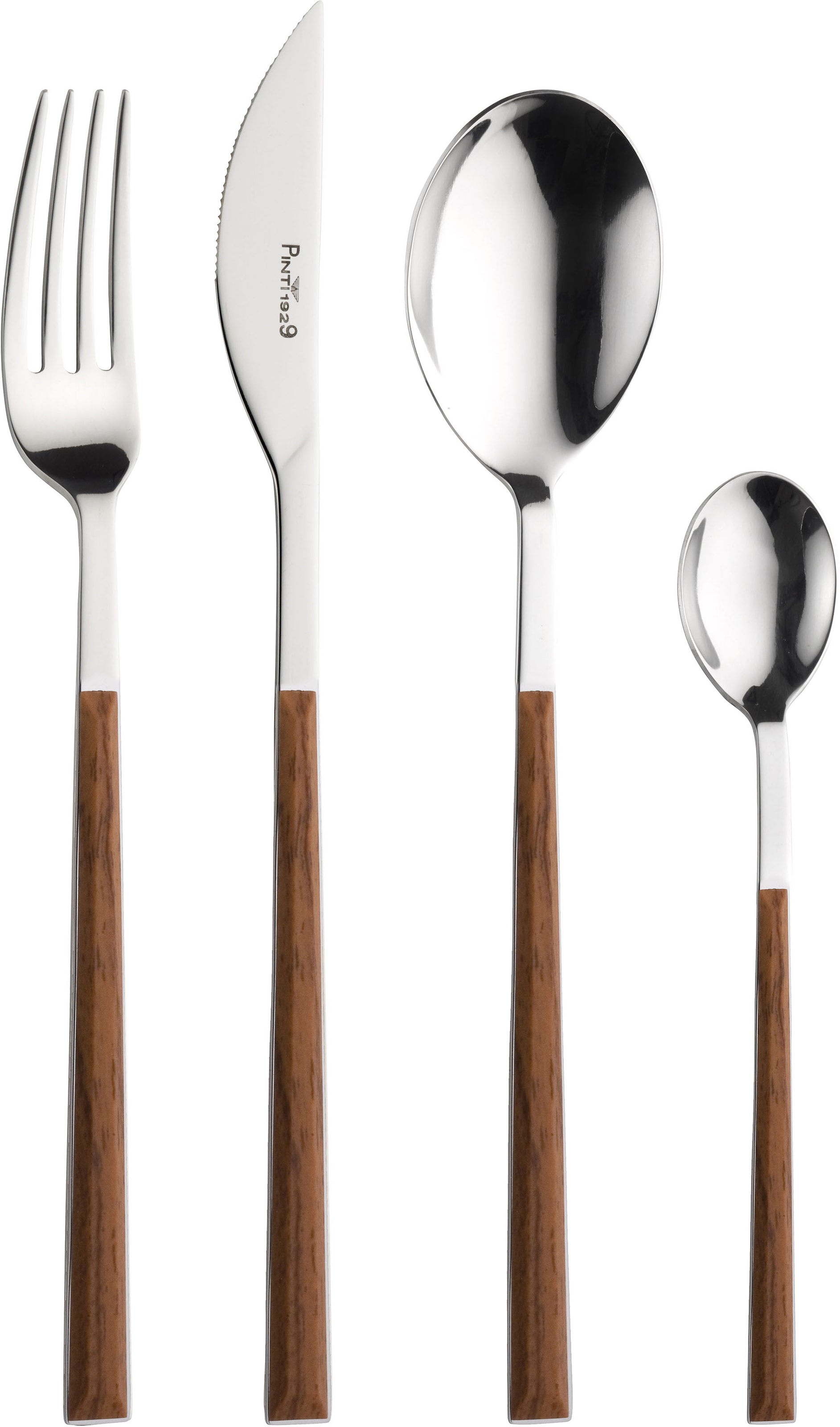 PINTINOX Besteck-Set »Sushi« mit Kunststoffgriff in Holz-Optik günstig online kaufen