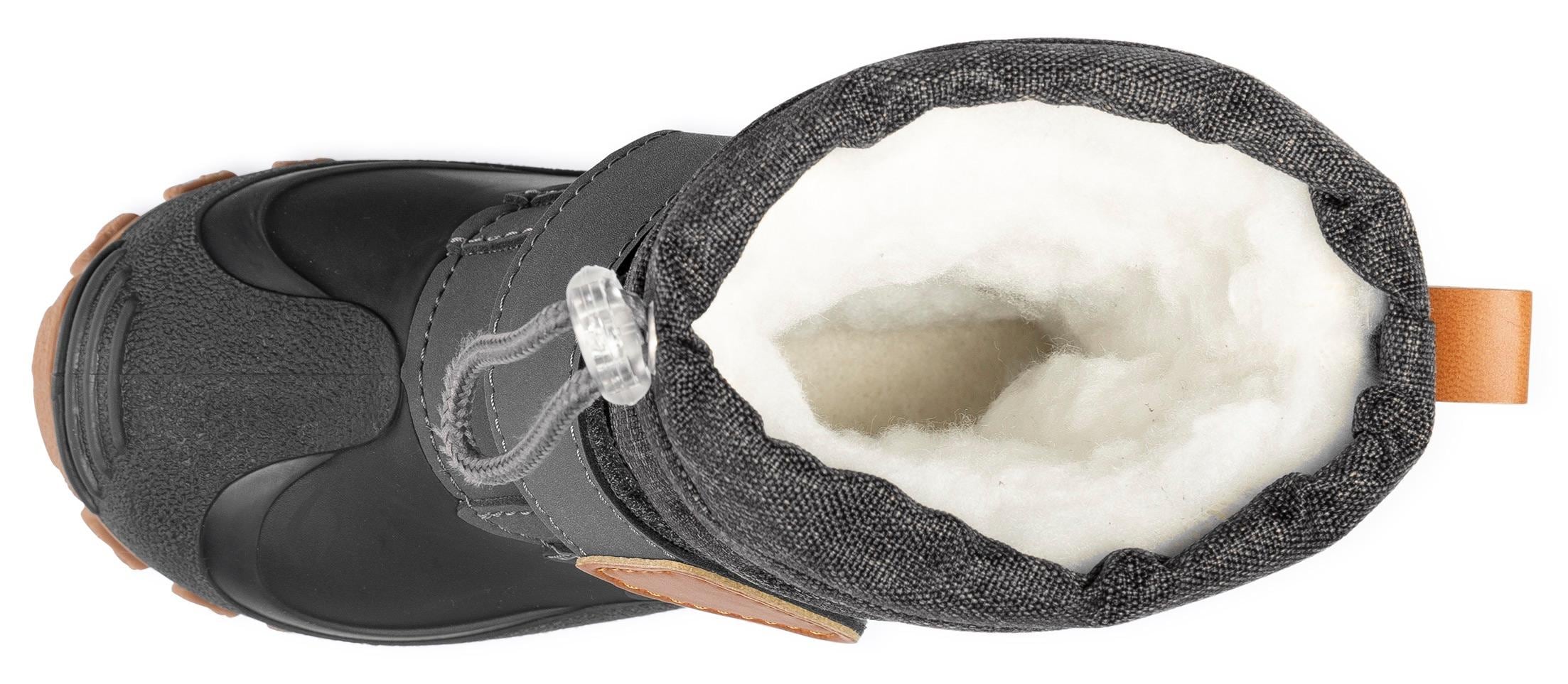 Lurchi Snowboots »Finn«, Winterboots mit Schurwolle, Größenschablone zum Download