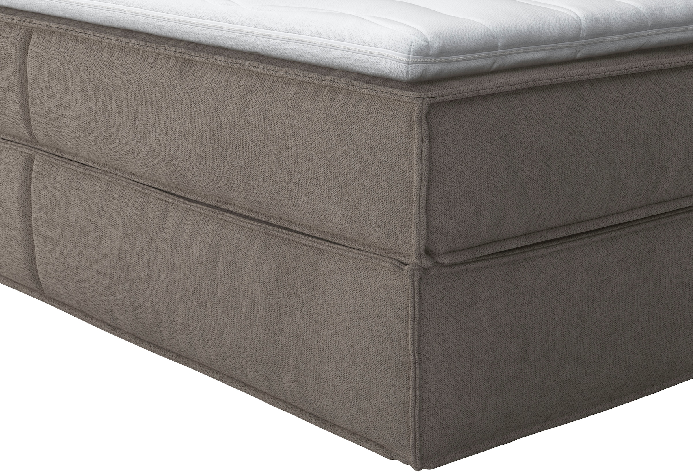 LeGer Home by Lena Gercke Boxspringbett »Addyson« Härtegrade H2, H3 und H4 wählbar,  Boxspringbett inkl. Topper, 2 Matratzen