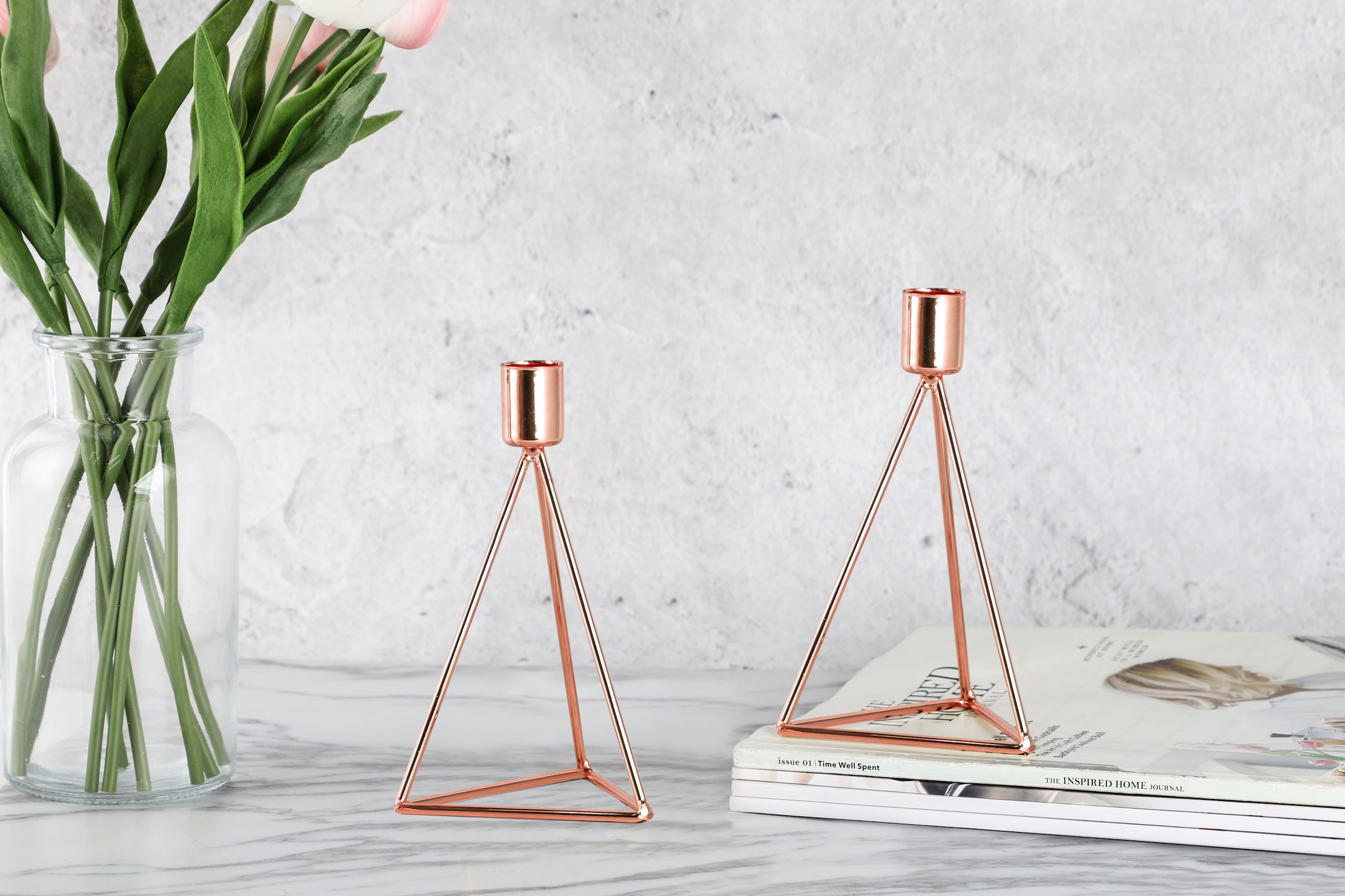 ECHTWERK Teelichthalter »Modern Small, Weihnachtsdeko« moderner Kerzenhalter aus Eisen, Kerzenständer, Höhe ca. 16,5 cm