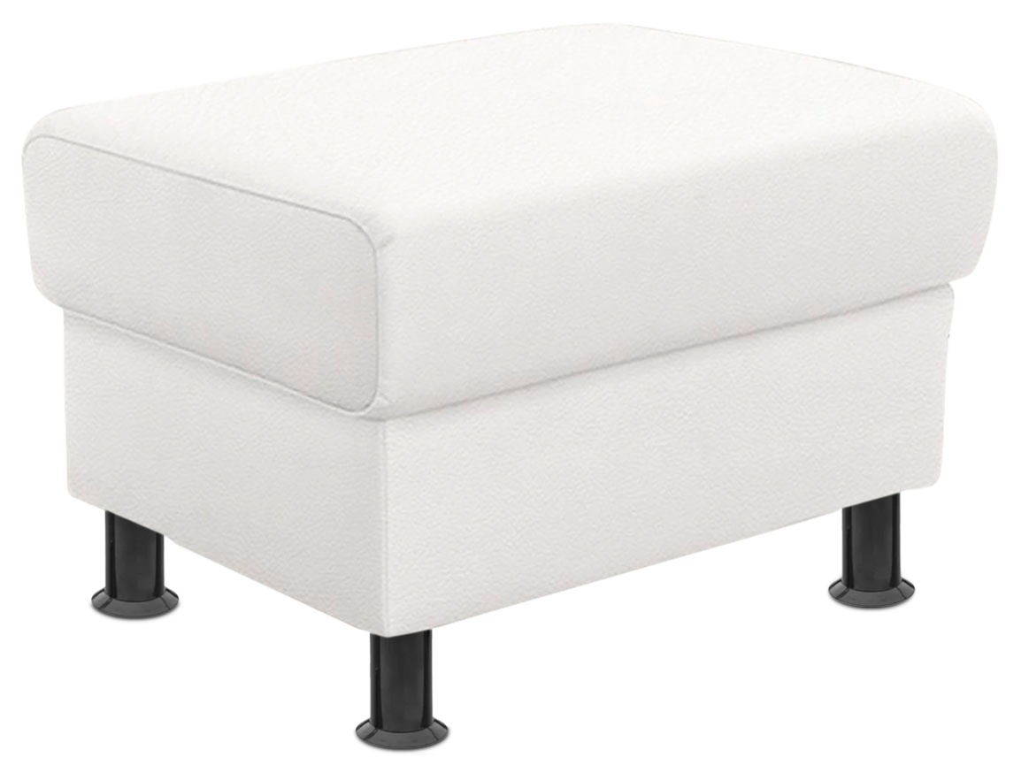 TRENDMANUFAKTUR Hocker »Rondo, Polsterhocker zur Serie, Breite 67 cm, Füße günstig online kaufen