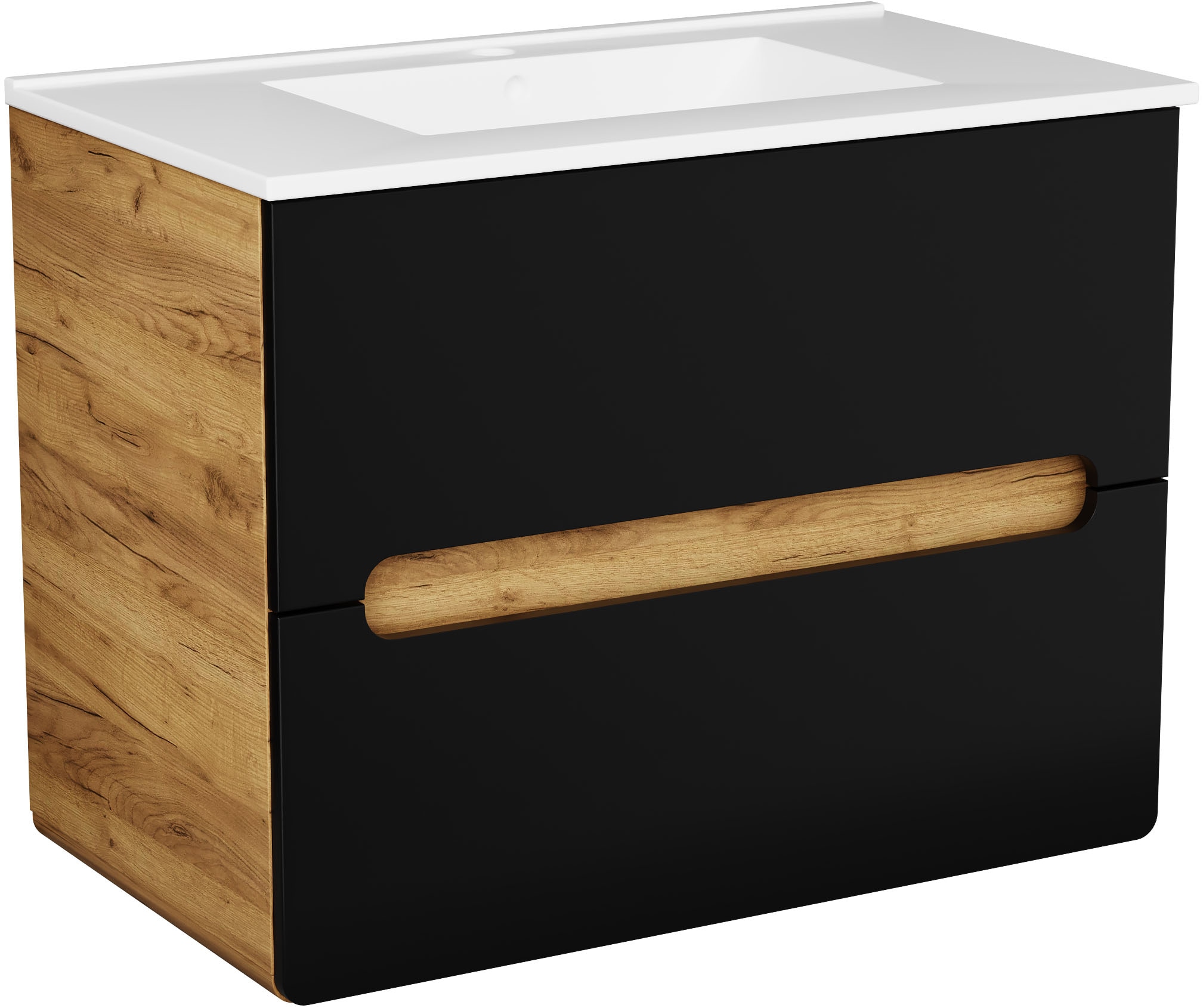 welltime Waschtisch »Lupo«, Badschrank mit Waschbecken,Soft Close,in versch günstig online kaufen