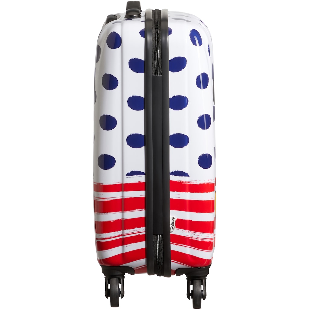 American Tourister® Hartschalen-Trolley »Disney Legends, Mickey Blue Dots, 75 cm«, 4 Rollen