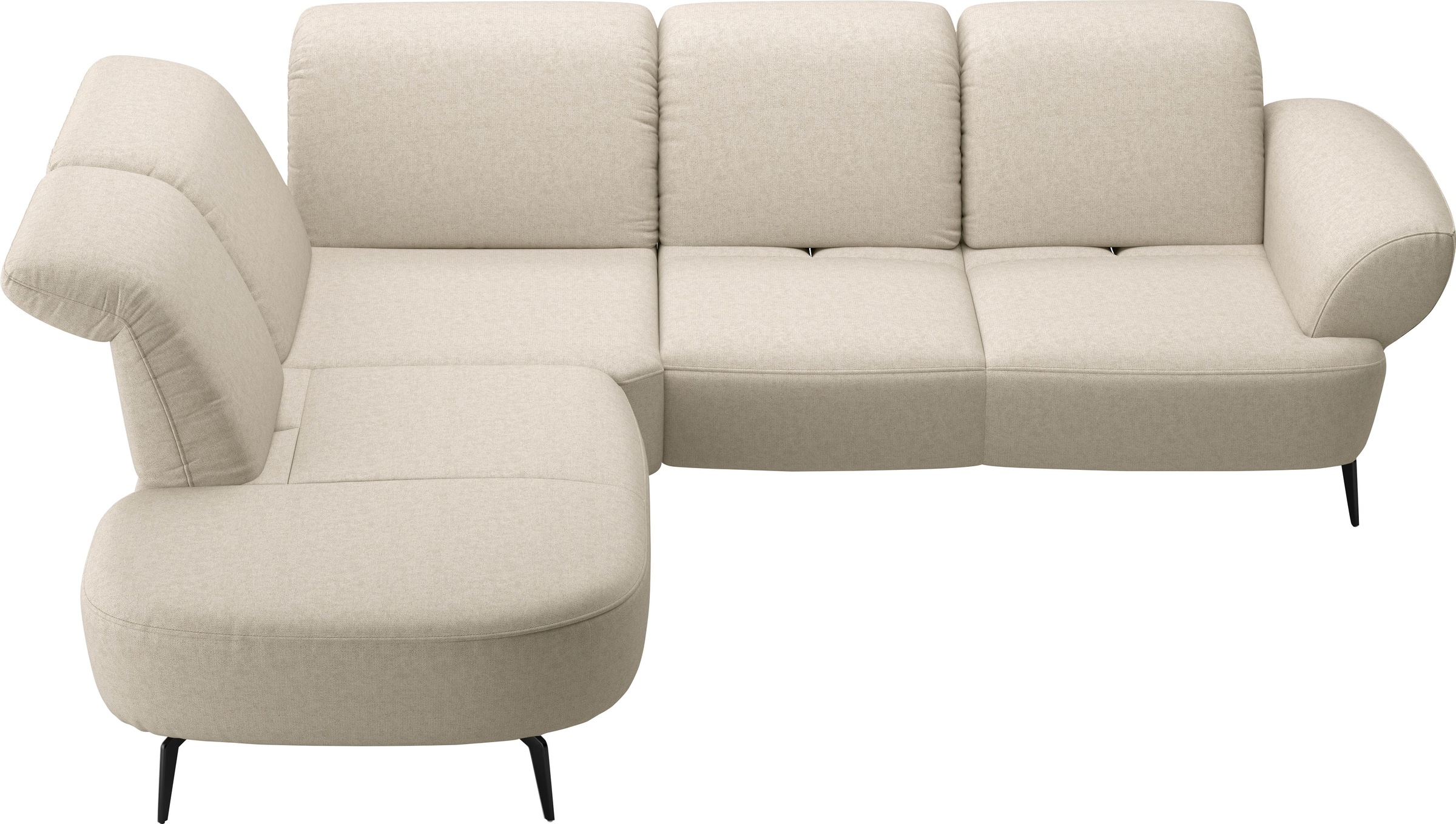 sit&more Ecksofa »Dance«, inkl.System Click&Seat und Sitztiefenverstellung günstig online kaufen