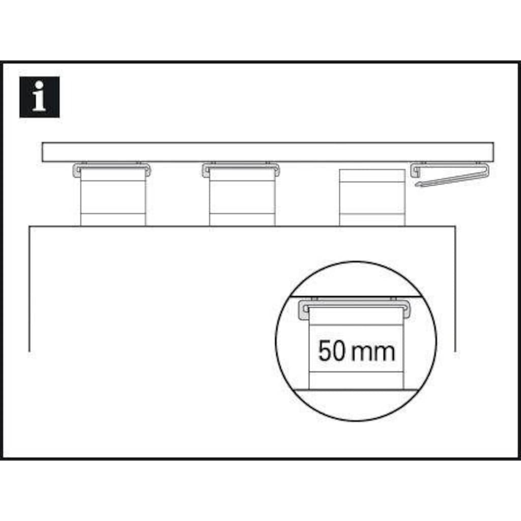 GARDINIA Klick-Gleiter »Schlaufenleiter mit X-Gleitern und Rollen«, (10 St.)